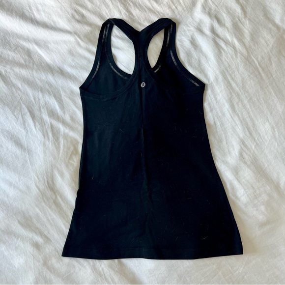 Lululemon Black Racerback Tank - Picture 2 of 2